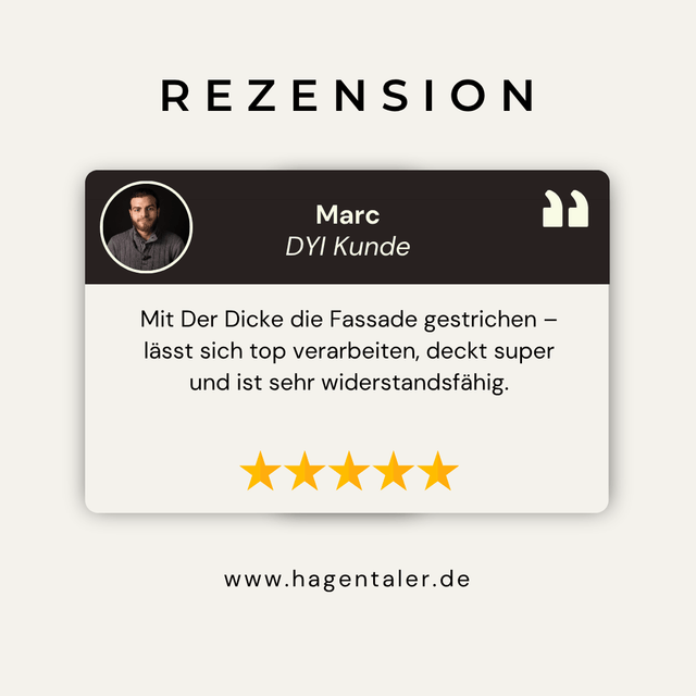 Die Dicke - Streichputz - Hagentaler