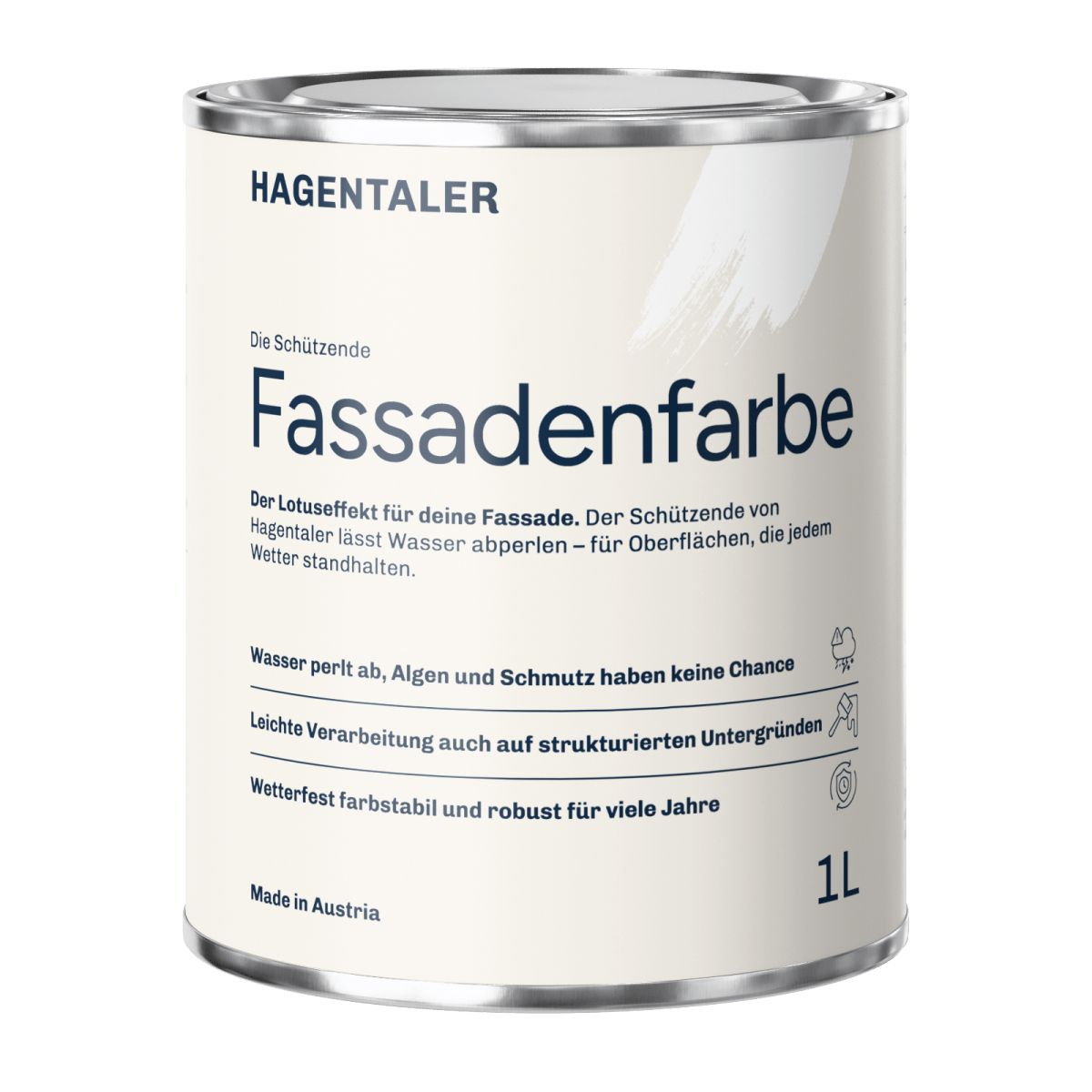 Die Schützende - Fassadenfarbe - Hagentaler