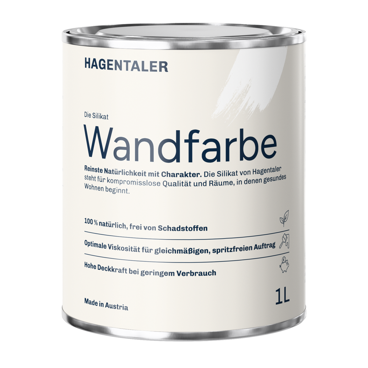 Die Silikat - Wandfarbe - Hagentaler
