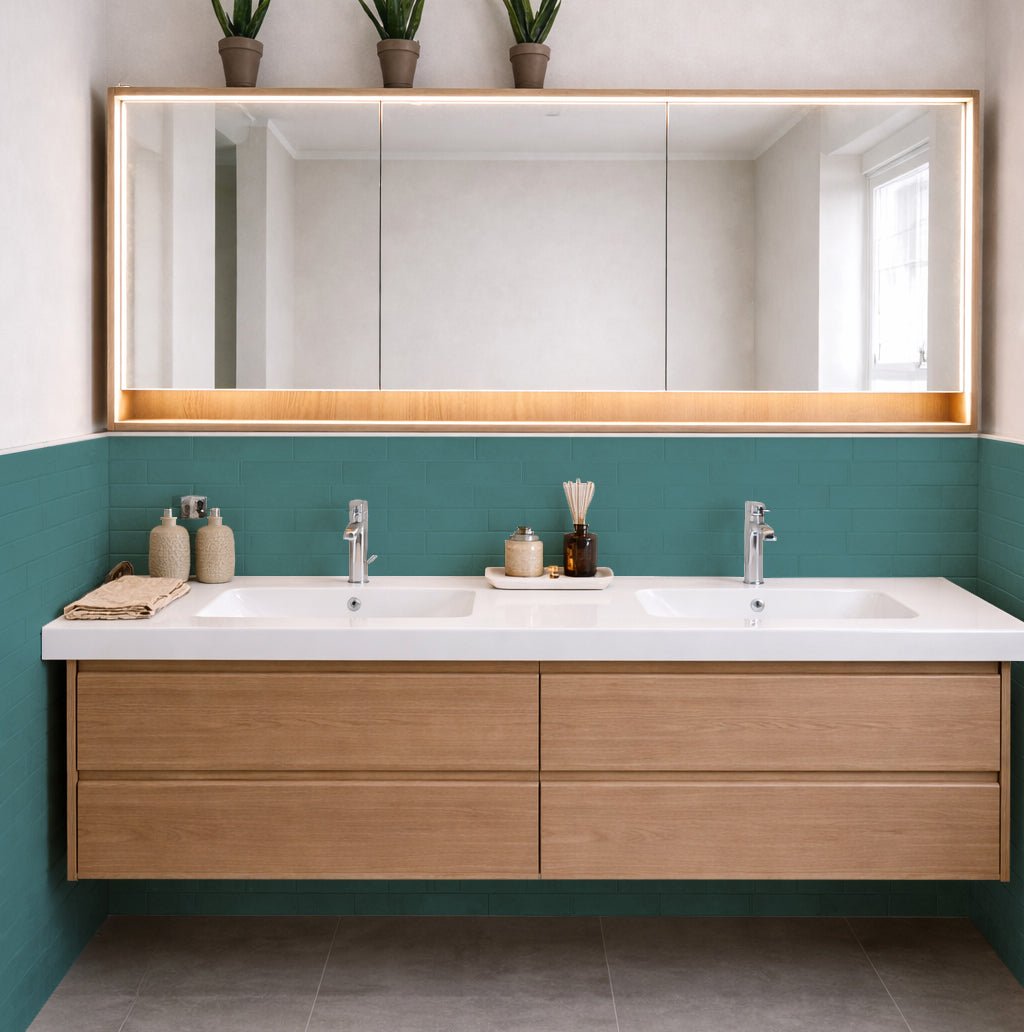 Fliesenlack im Set in 162 Tannennadel - Hagentaler