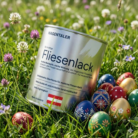 Osterprojekt Fliesen streichen: Schritt-für-Schritt-Anleitung