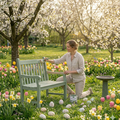 Gartenmöbel streichen leicht gemacht: Schritt-für-Schritt-Anleitung