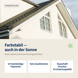 Fassadenfarbe in 251 Minzschnee - Hagentaler