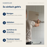 Fliesenlack + GRATIS Werkzeugset