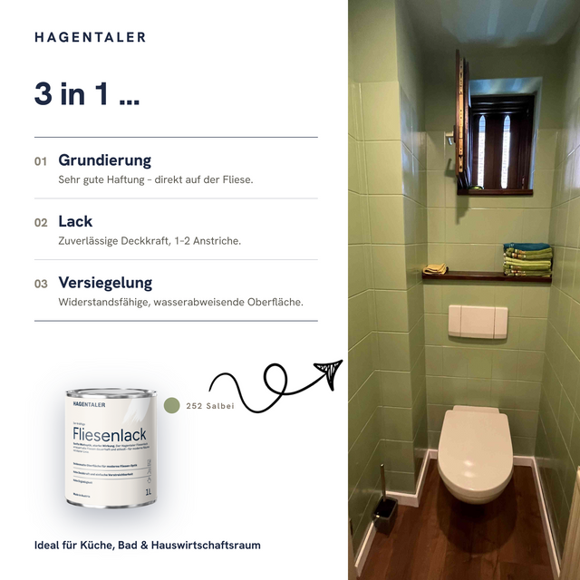 [TEST] - Fliesenlack in 000 Einfach Weiss