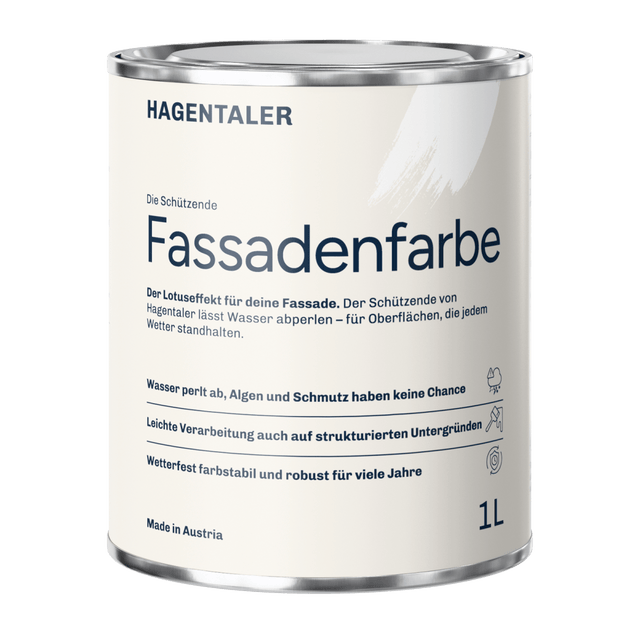 Fassadenfarbe in 012 Kamelhaar - Hagentaler