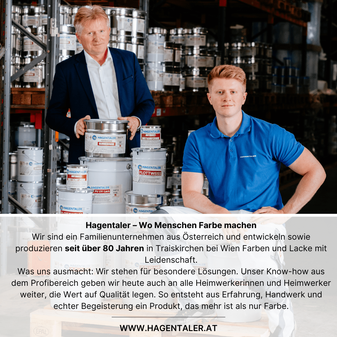 Die Schützende - Fassadenfarbe - Hagentaler