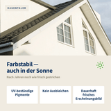 Fassadenfarbe im Set in 160 Teichblau - Hagentaler