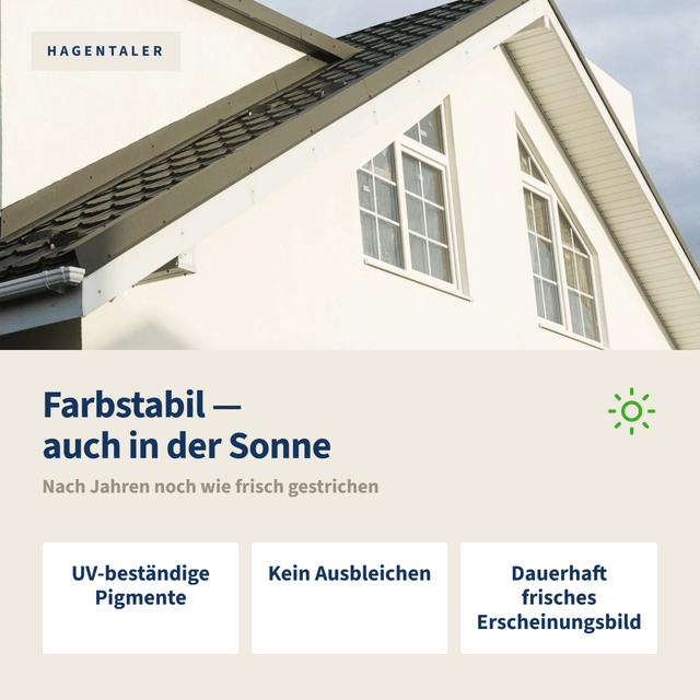 Fassadenfarbe im Set in 177 Dachblei - Hagentaler