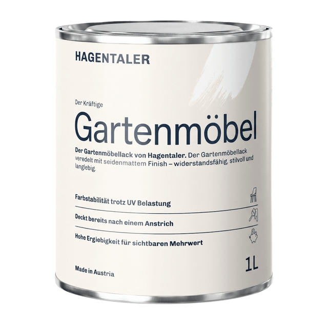 Gartenmöbellack in RAL 7012 - Basaltgrau - Hagentaler