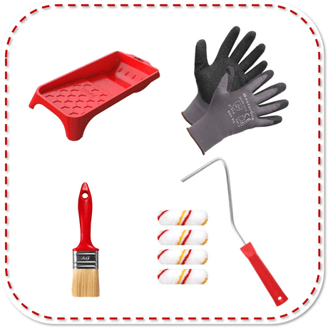 Sorglos Lackierset - Einzelstreicher - Hagentaler