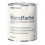 Wandfarbe in 000 Einfach Weiß - Hagentaler