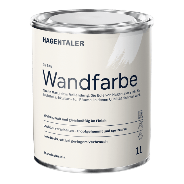 Wandfarbe in RAL 9010 - Reinweiß - Hagentaler